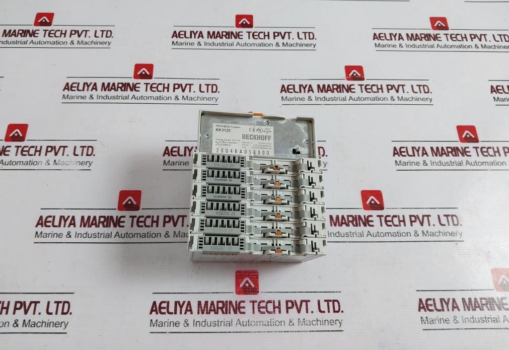 Beckhoff Bk3120 Profibus Coupler, 24V Dc, 8X Digital Output 2004Ba050000