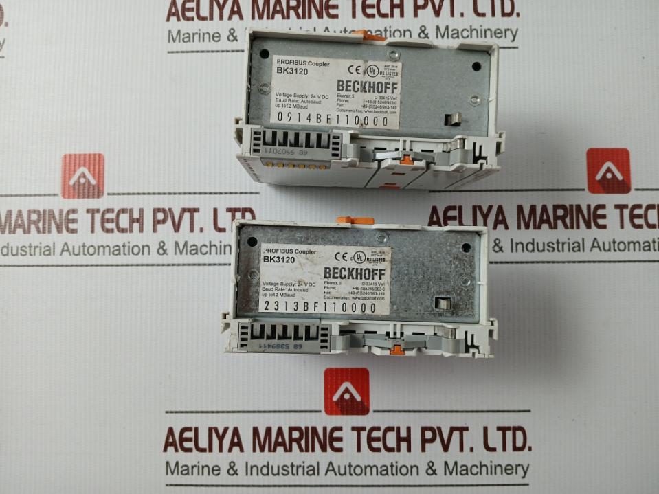 Beckhoff Bk3120 Profibus Economy Plus Bus Coupler 24Vdc/0-55°C