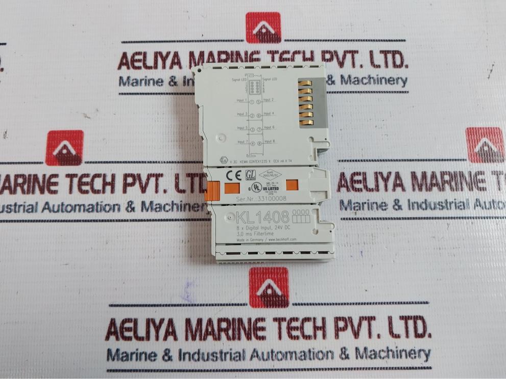 Beckhoff Kl1408 Digital Input 8-channel Terminal