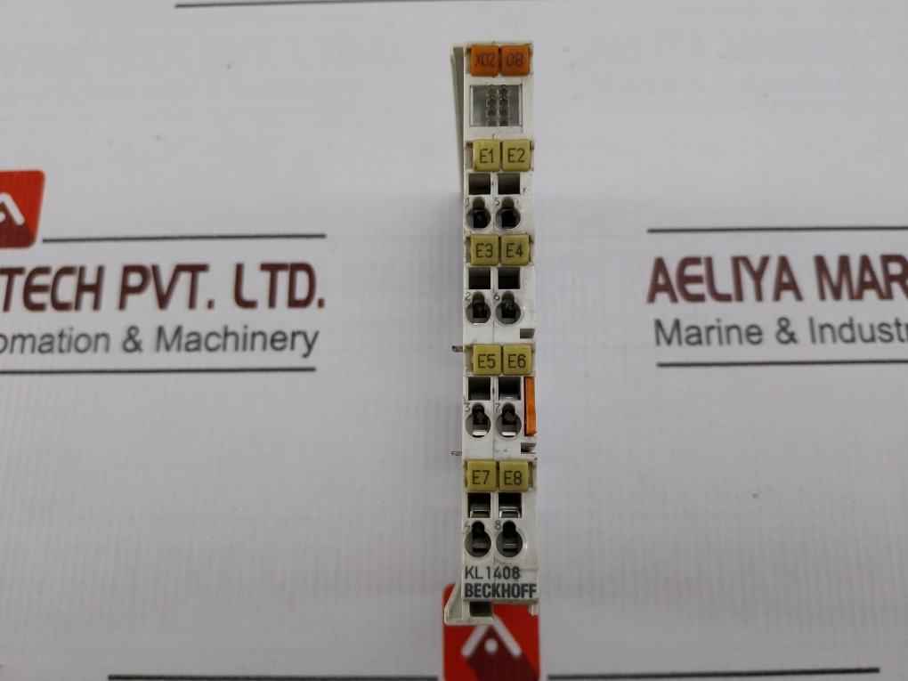 Beckhoff Kl1408 Digital Input Unit 24v Dc 55c Max Ii 3g Kema 02atex1235x