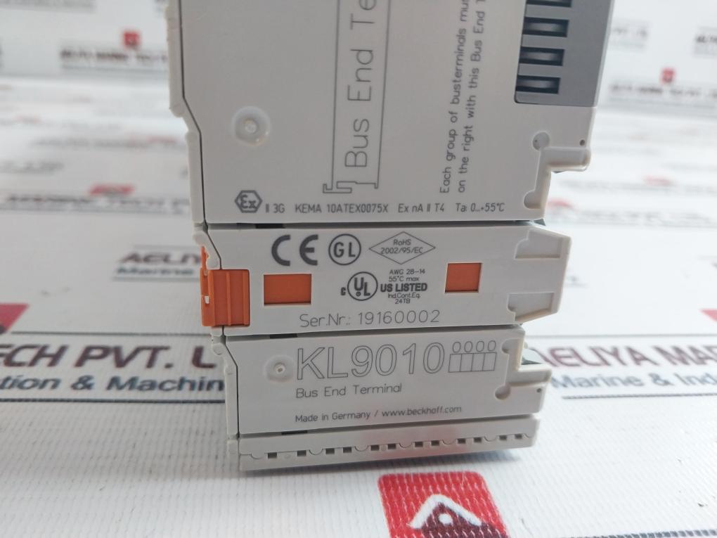 Beckhoff Kl9010 Bus End Terminal El3122