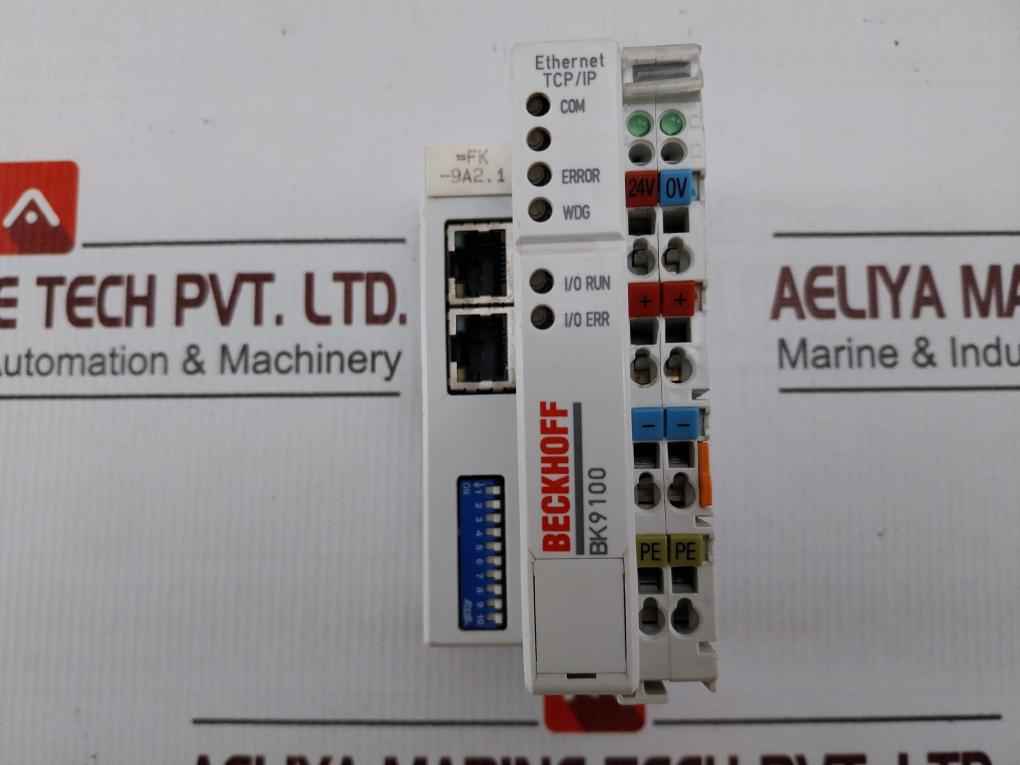 Beckoff Bk9100 Ethernet Tcp/ip Bus Coupler 24v Dc