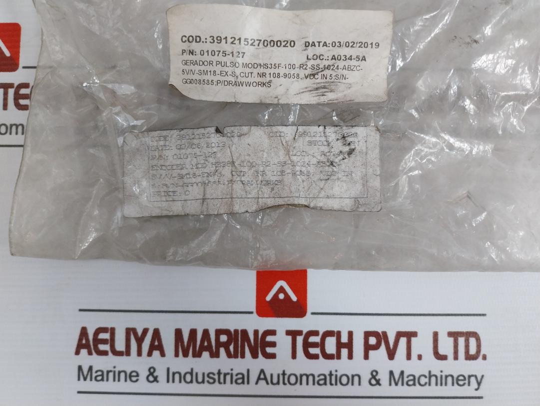 Bei Hs35F-100-r2-ss-1024-abzc-5V/V-sm18-ex-s Heavy-duty Hollow Shaft Encoder Kit
