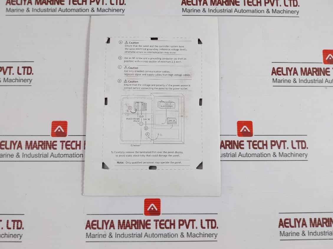 Beijer Electronics Hmi Display Panel E1071, 188.5 X 137.5 Mm