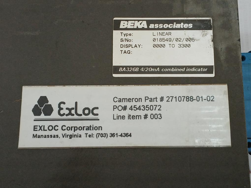 Beka Associates Ba326B