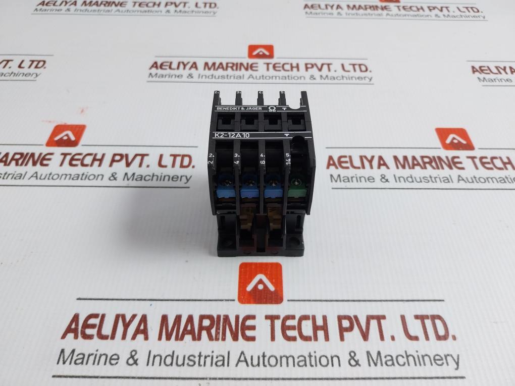 Benedikt & Jager Contactor K2-12A10, 690V-25A