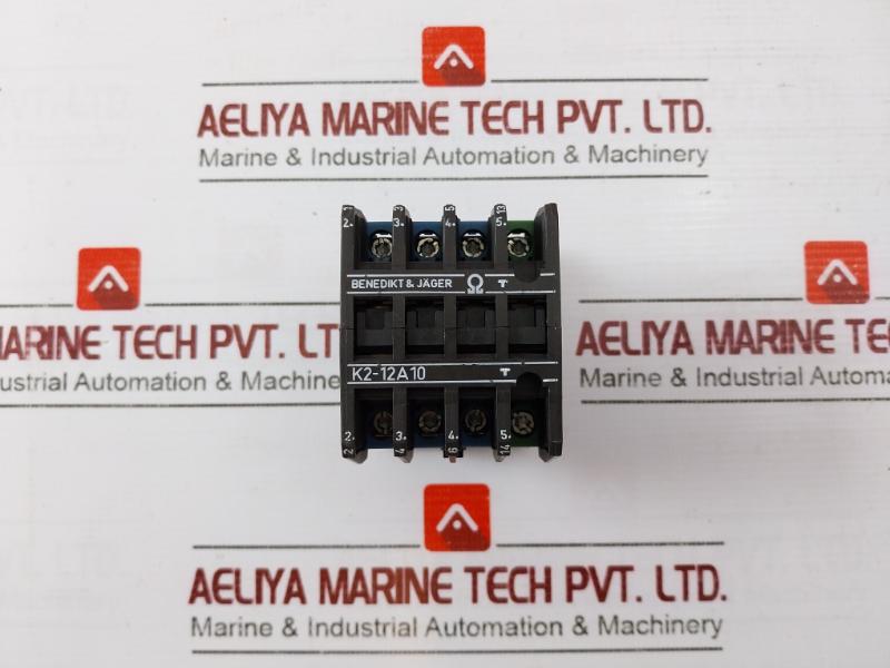 Benedikt & Jager K2-12A10 2-pole Contactor 690V 25A 50-60Hz
