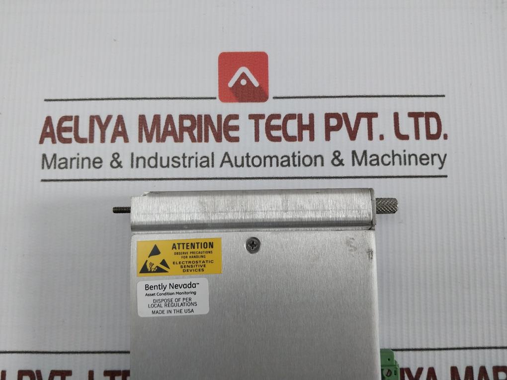 System Rack Module 3500/05-01-00-00-00 Bently Nevada 3500/25, 3500/53, 3500/33