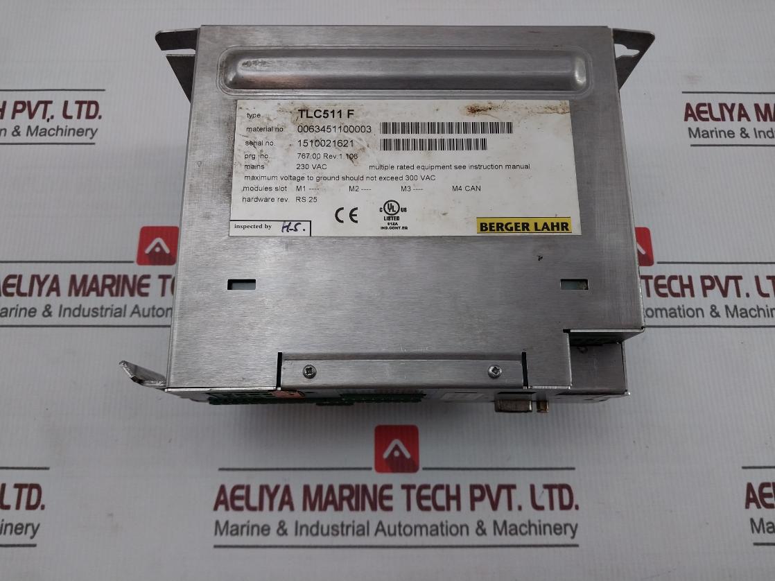 Berger Lahr Tlc511 F Positioning Controller Servo Drive 230 Vac