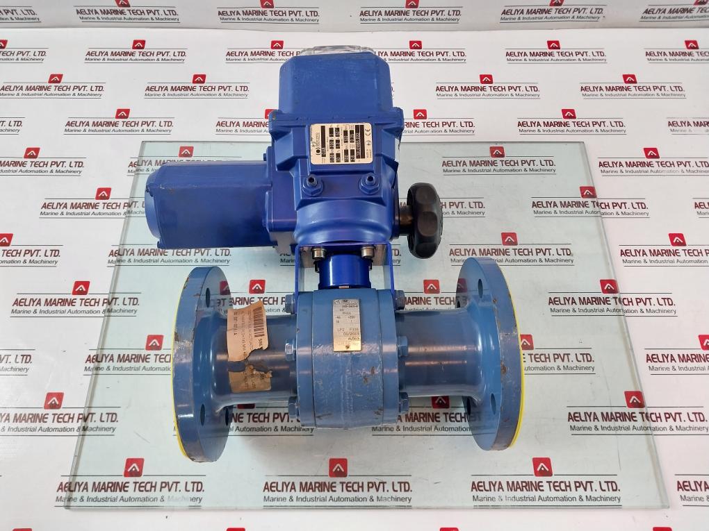 Bernard Controls 0a8 Pneumatic Actuator & Starline 215-sgs-g Ball Valve Assembly