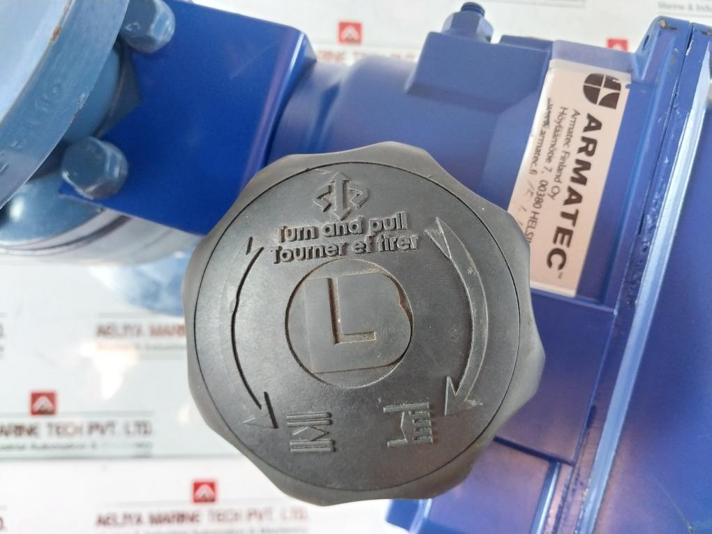Bernard Controls 0a8 Pneumatic Actuator & Starline 215-sgs-g Ball Valve Assembly