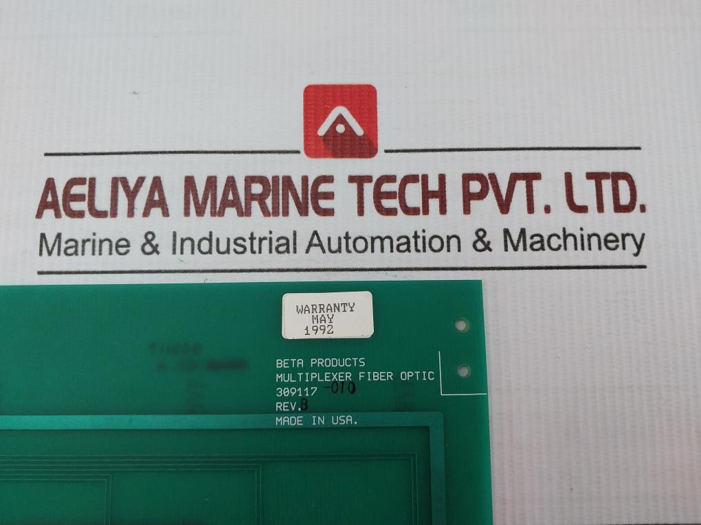 Beta Multiplexer Fiber Optic Pcb 309117-010