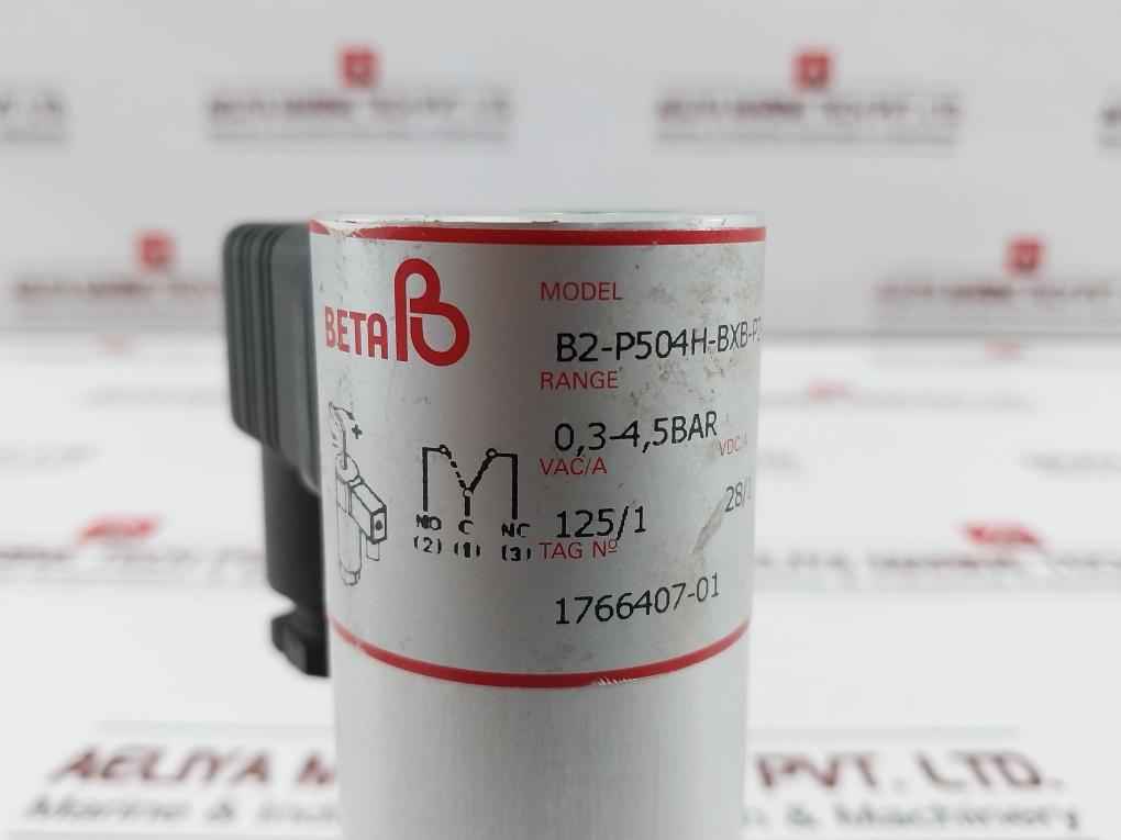 Beta B2-p504H-bxb-p2-bg-x1 Pressure & Temperature Switch 0,3-4,5Bar