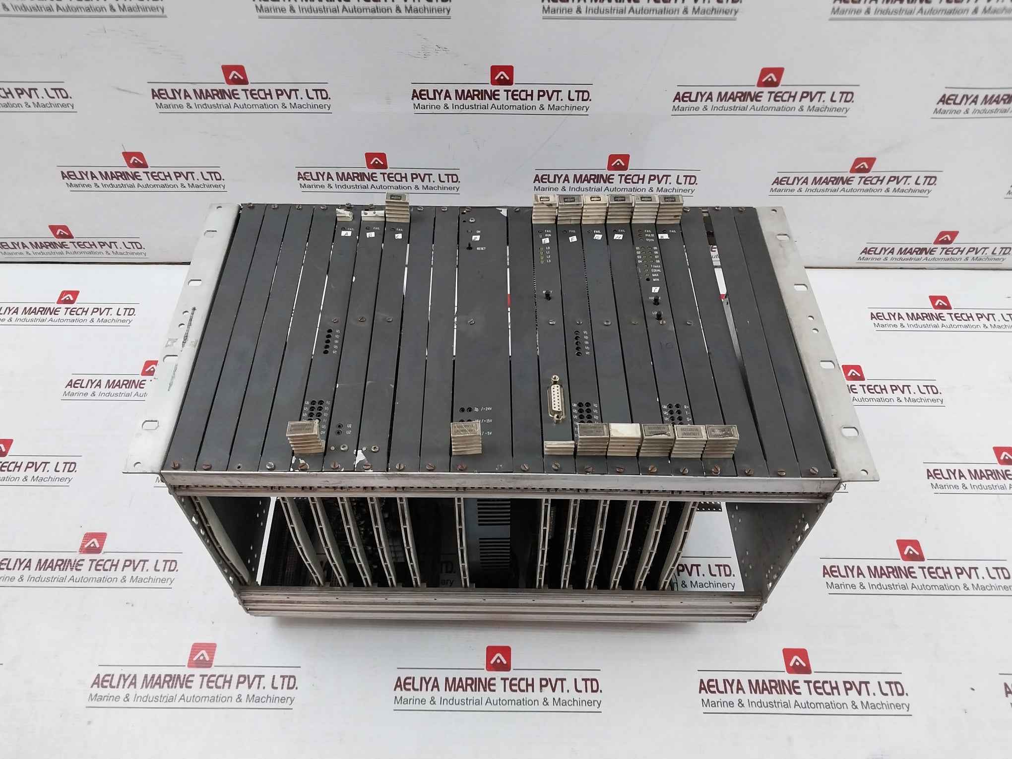 Bhel 69203Dy1Aa1A Modular Relay Control Panel System Rack 110/220V Dc Un0661 A-p