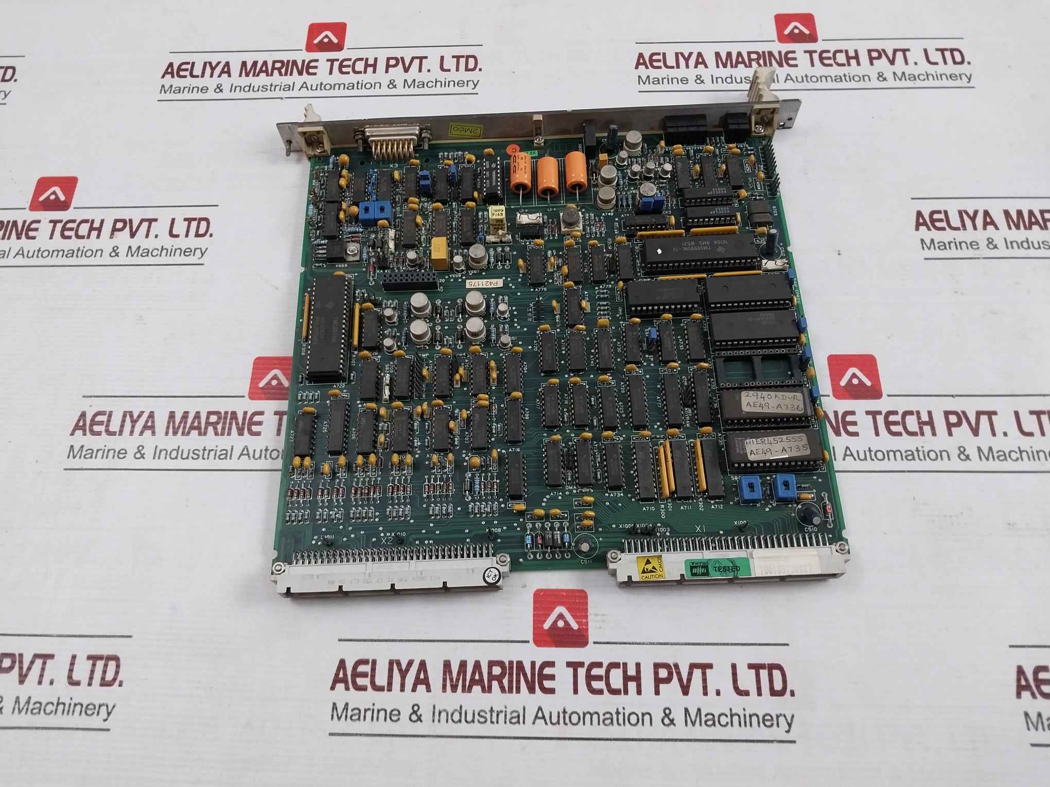 Bhel 69203Dy1Aa1A Modular Relay Control Panel System Rack 110/220V Dc Un0661 A-p