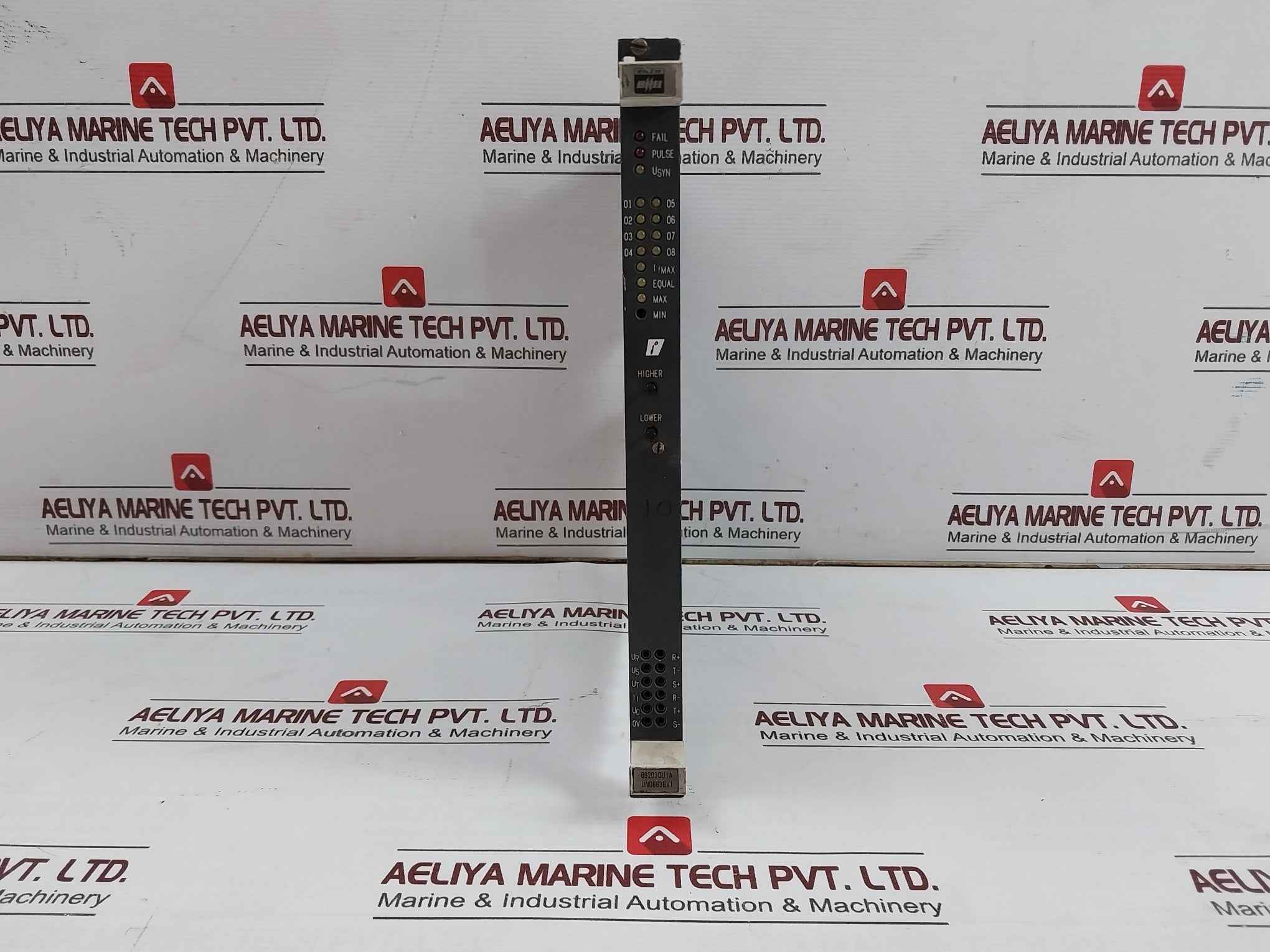 Bhel 69203Dy1Aa1A Modular Relay Control Panel System Rack 110/220V Dc Un0661 A-p