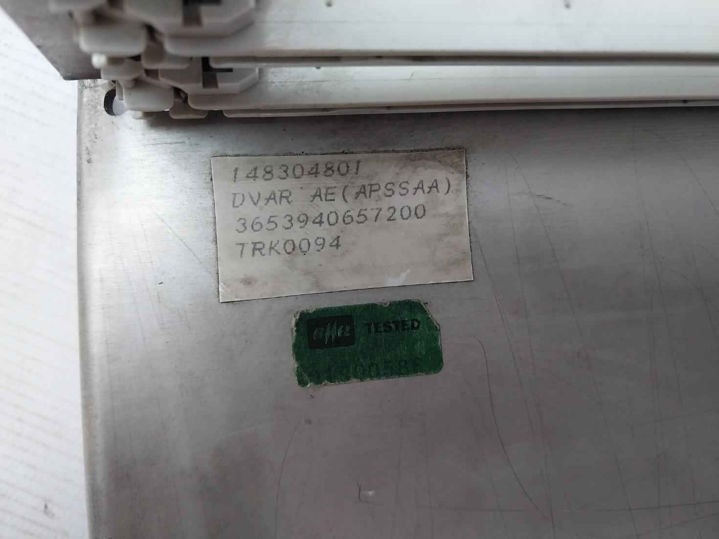 Bhel 69203Dy1Aa1A Modular Relay Control Panel System Rack 148304801