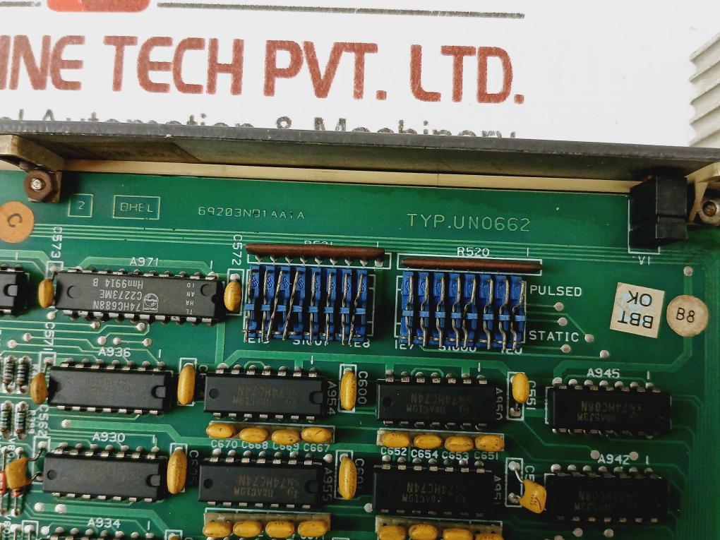 Bhel 69203Nb1Aa1A Printed Circuit Board Un0662 99G02617