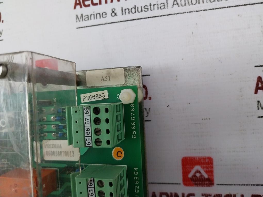 Bhel Unc4662A V1 Printed Circuit Board 69203Ob1A