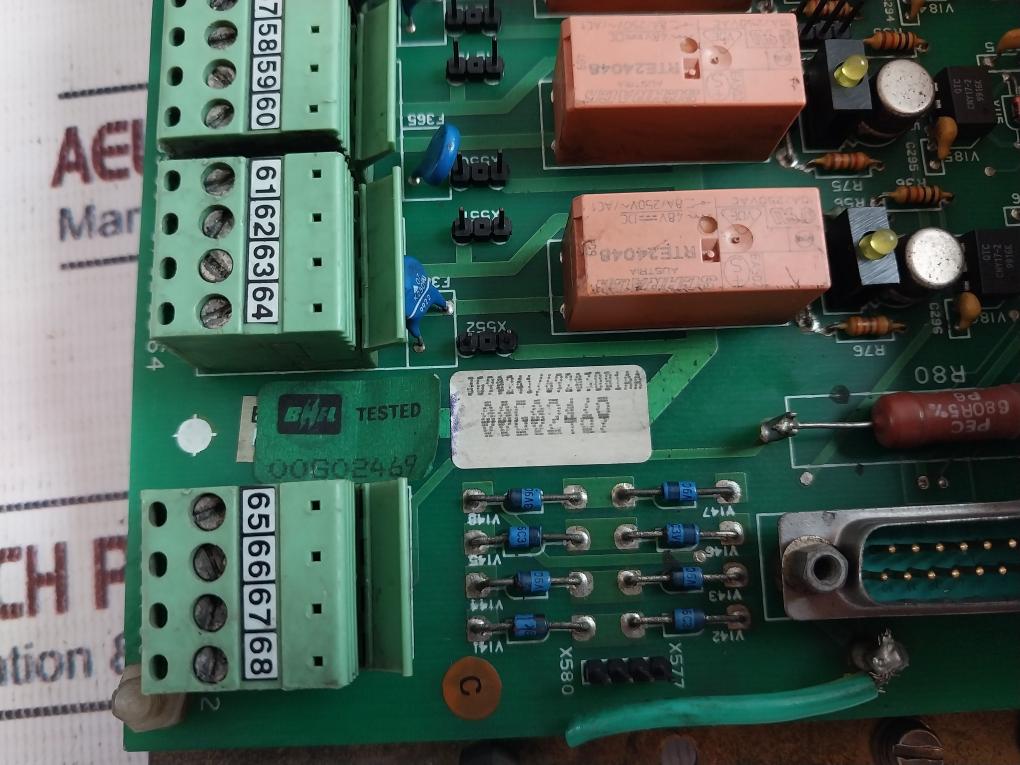 Bhel Unc 4662 Printed Circuit Board