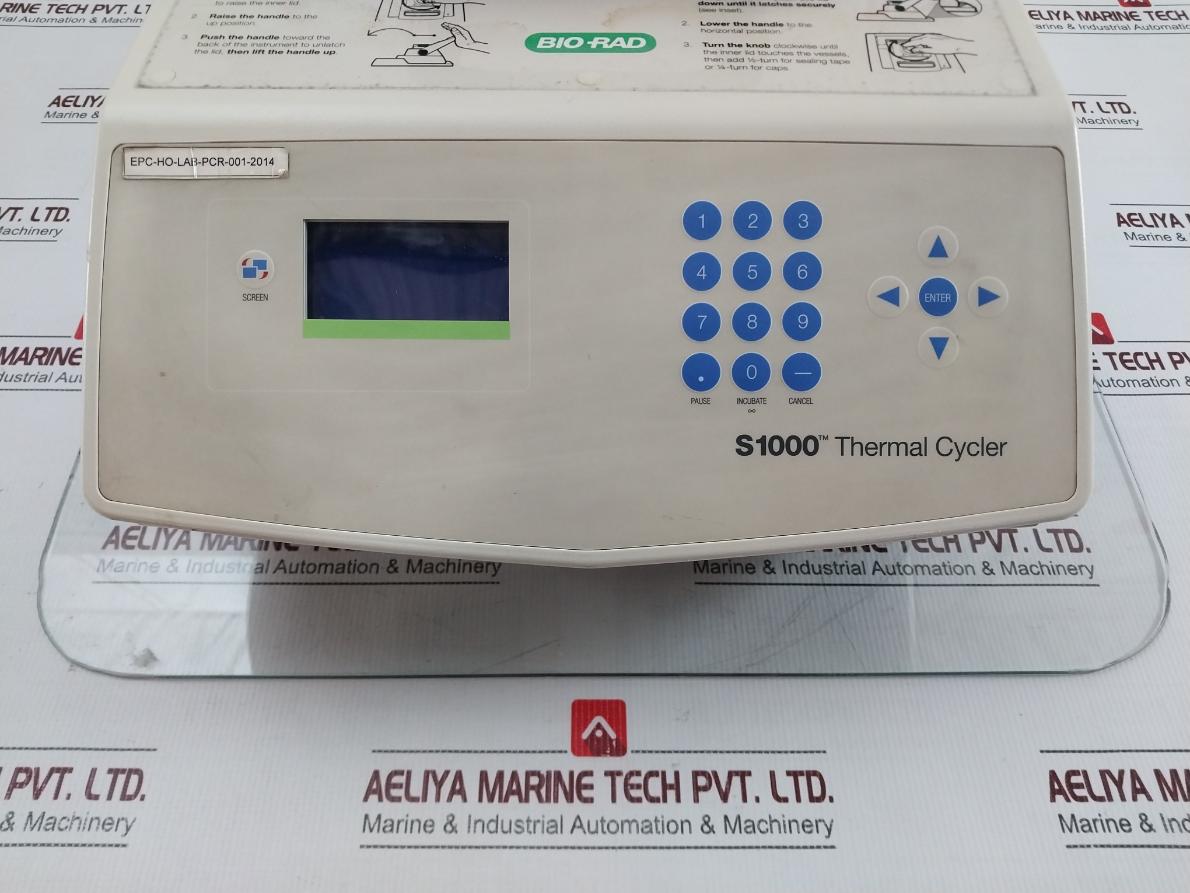 Bio-rad S1000 Thermal Cycler Input 100-240Vac 50-60Hz Rev B