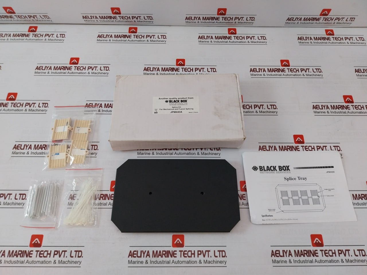 Black Box Jpm440A Splice Tray Kit For Mechanical And Fusion