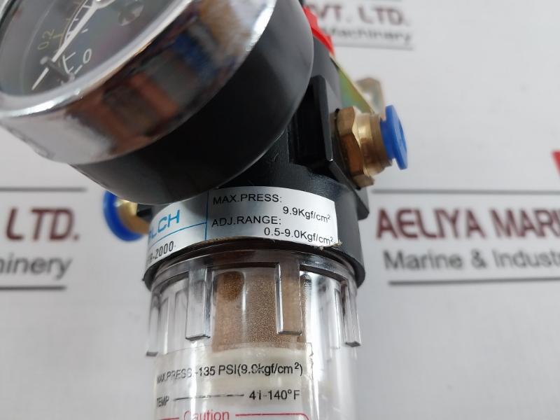Blch Afr-2000 Air Filter Pressure Regulator 9.9kgf/cm2 41-140f 0-1 Mpa