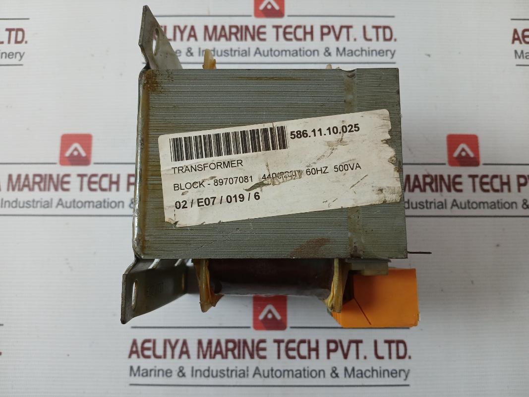 Block B 9707081 Transformer 500/1400Va 27A