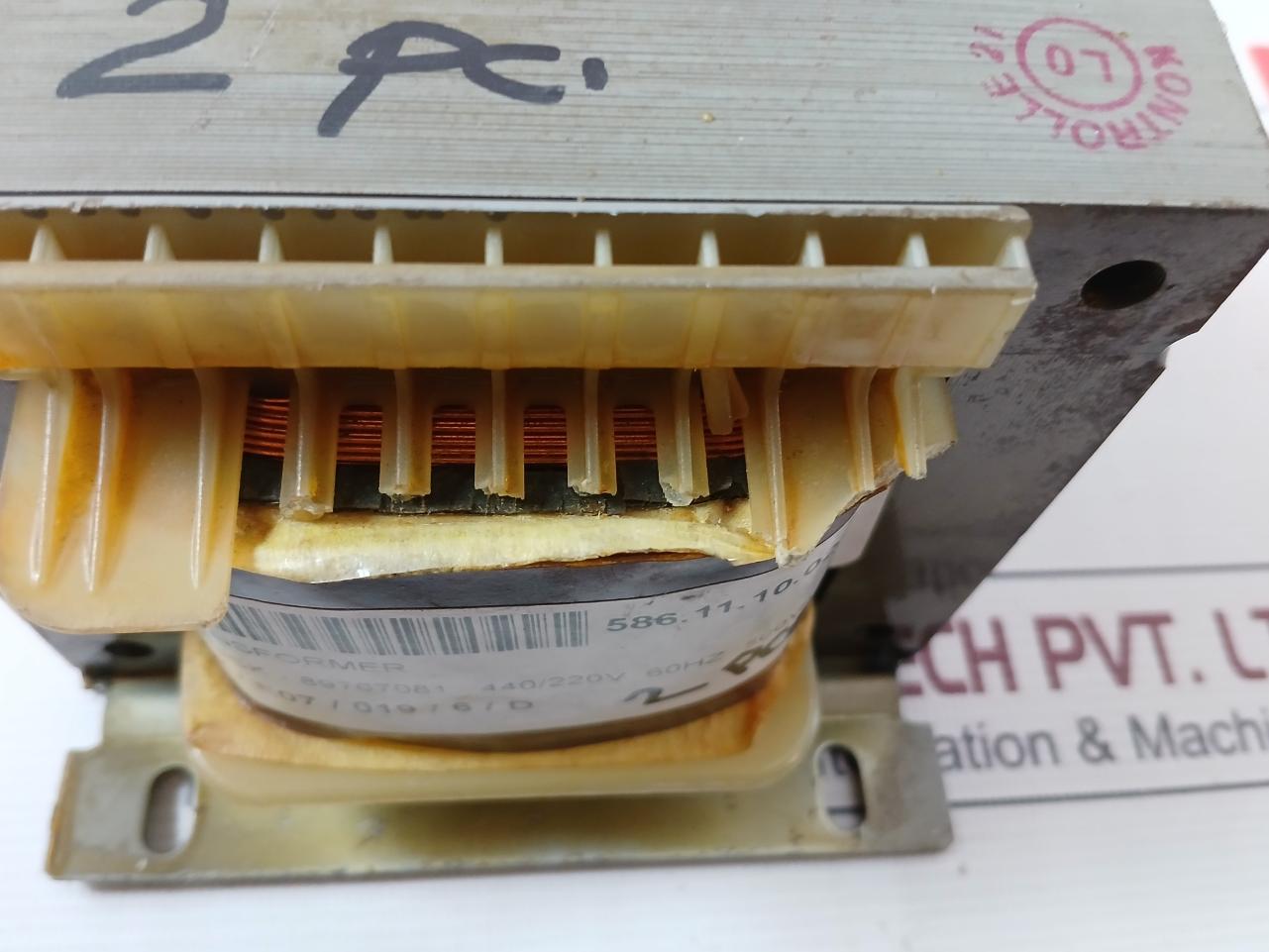 Block B 9707081 Transformer 500/1400Va 27A