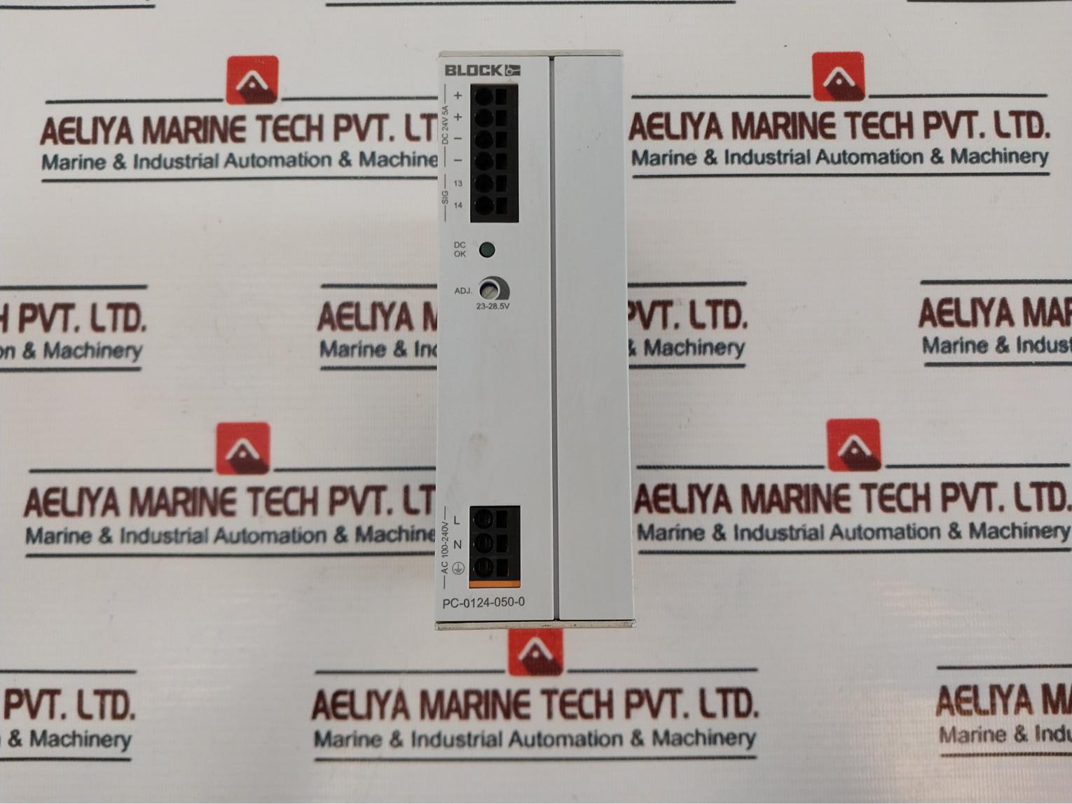 Block Pc-0124-050-0 Power Supply 50-60Hz