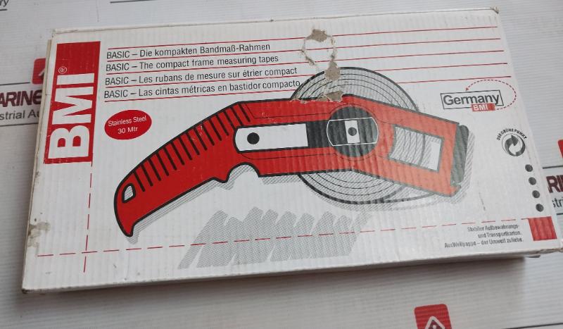 Bmi 30M Stainless Steel Frame Measuring Tape