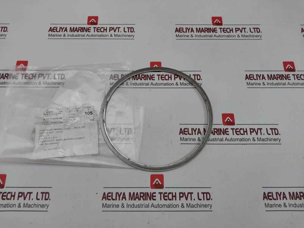 Body Bonnet Gasket For Cryogenic Cargo Valve Poyam