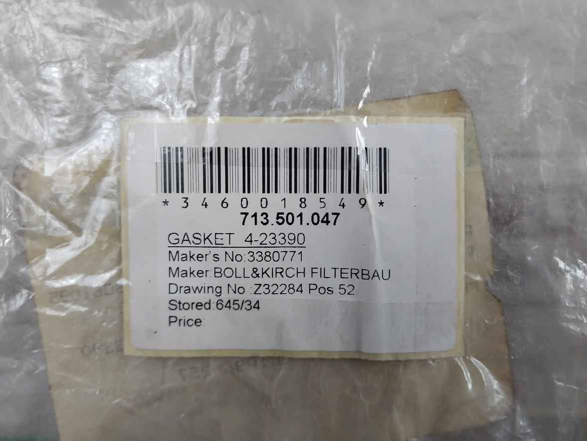 Boll & Kirch 4-23390 Flat Gasket 713.501.047 Z32284