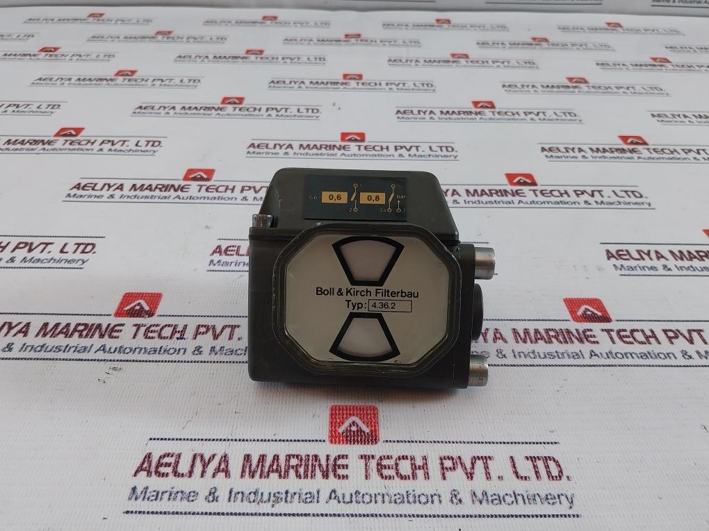 Boll & Kirch 4.36.2 Differential Pressure Indicator Z0914