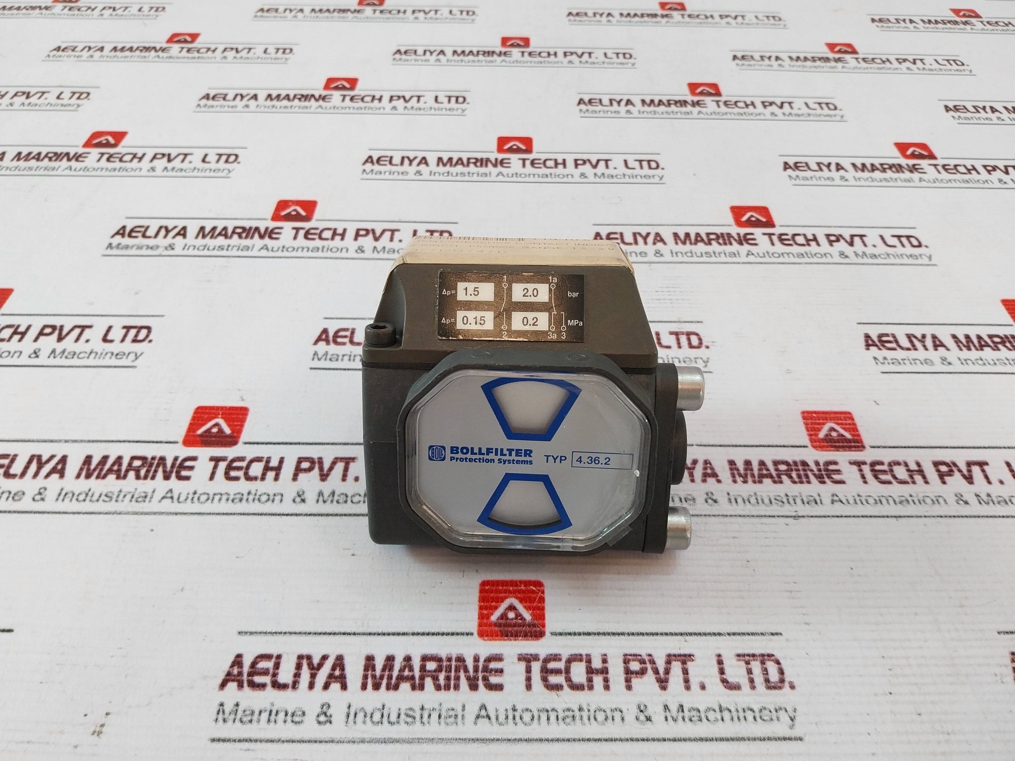 Bollfilter 4.36.2 Different Pressure Contact Indicator
