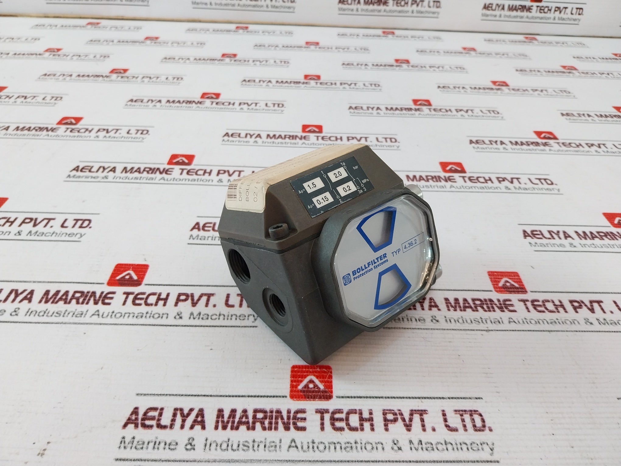 Bollfilter 4.36.2 Different Pressure Contact Indicator