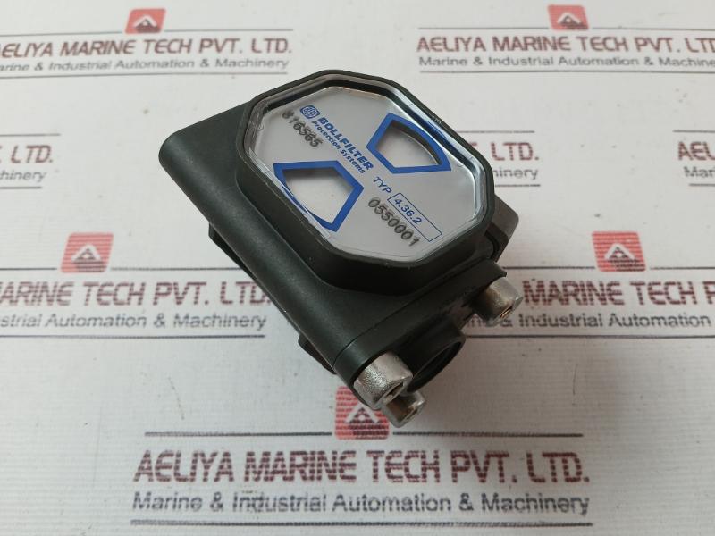 Bollfilter 4.36.2 Differential Pressure Indicator 0550001 0.6 - 0.8 Bar