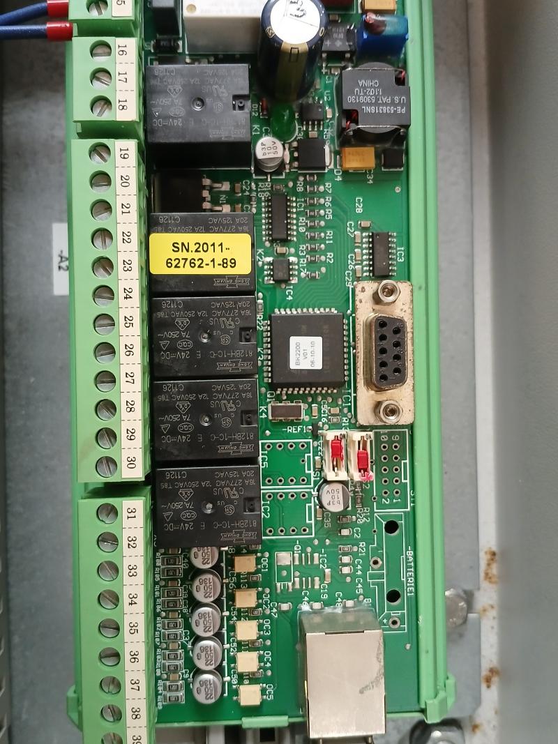 Bollfilter Bk2200 Protection System Control Panel 60580018 220V-550V/50Hz-60Hz