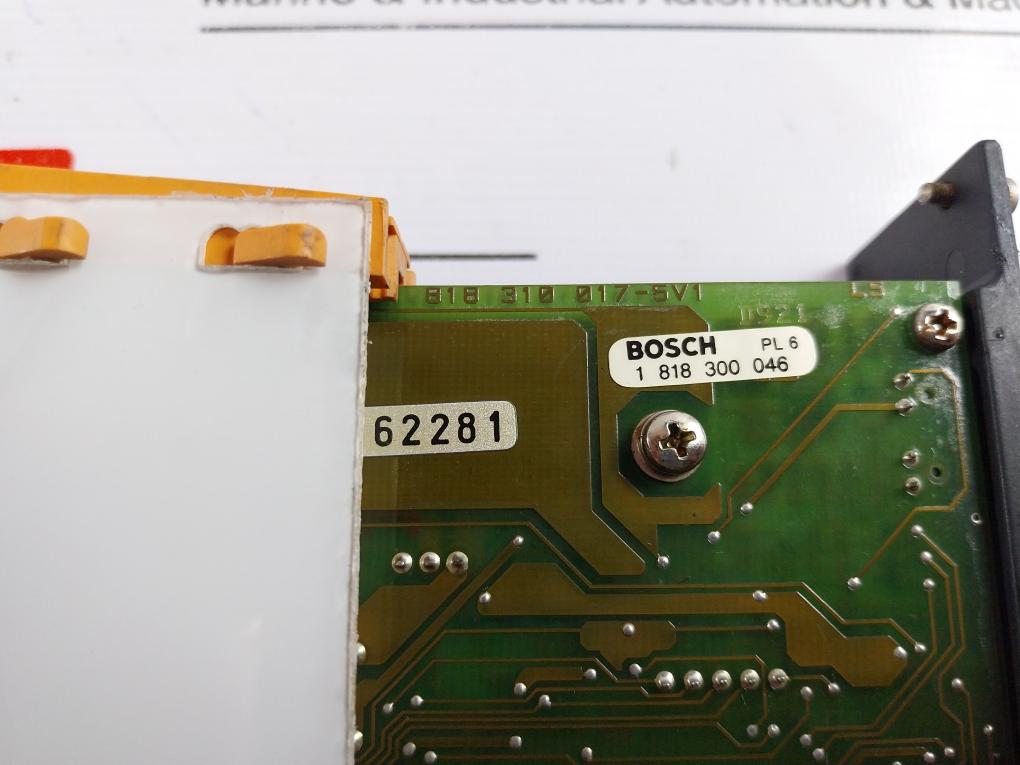 Bosch 0 811 405 060 Pl6 Valve Amplifier Board Module Pcb