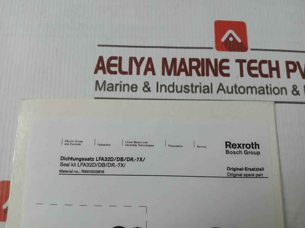 Bosch Rexroth Ag R900007920 Gasket Seal Set Lfa32.D7X He00706110