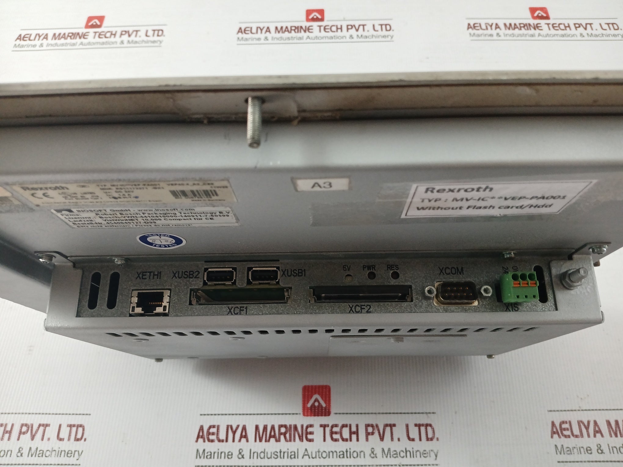 Bosch Rexroth Mv-ic**Vep-pa001 Vep40.4_A2_Ce6 Hmi Operator Panel Dc 24V