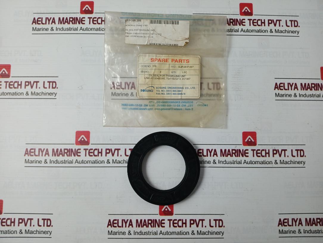 Bosung 70-110-12 Oil Seal For Travelling Unit 70X110X12/13