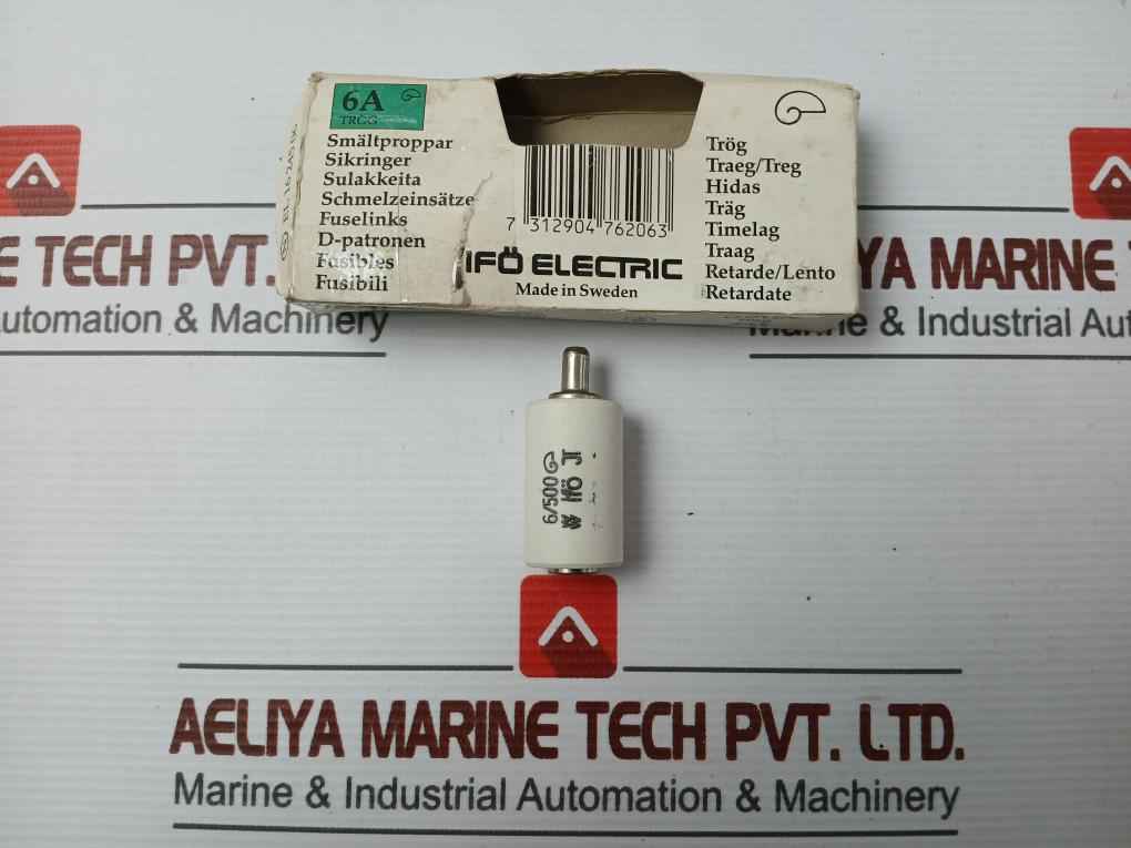 Bottle Fuse 6/500 Brand Ifo Electric (1 Packet = 5 Pcs)