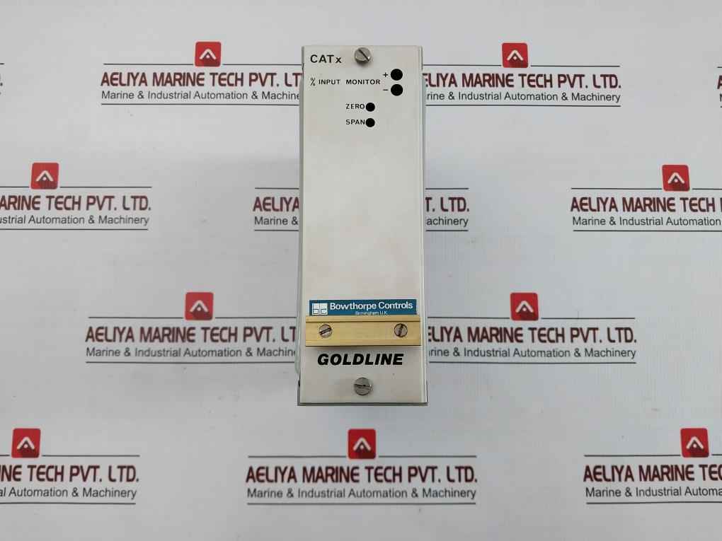 Bowthorpe Controls Temperature % Input Monitor Pt100 3 Wire 24Vdc 0˚C-100˚C Catx-rb