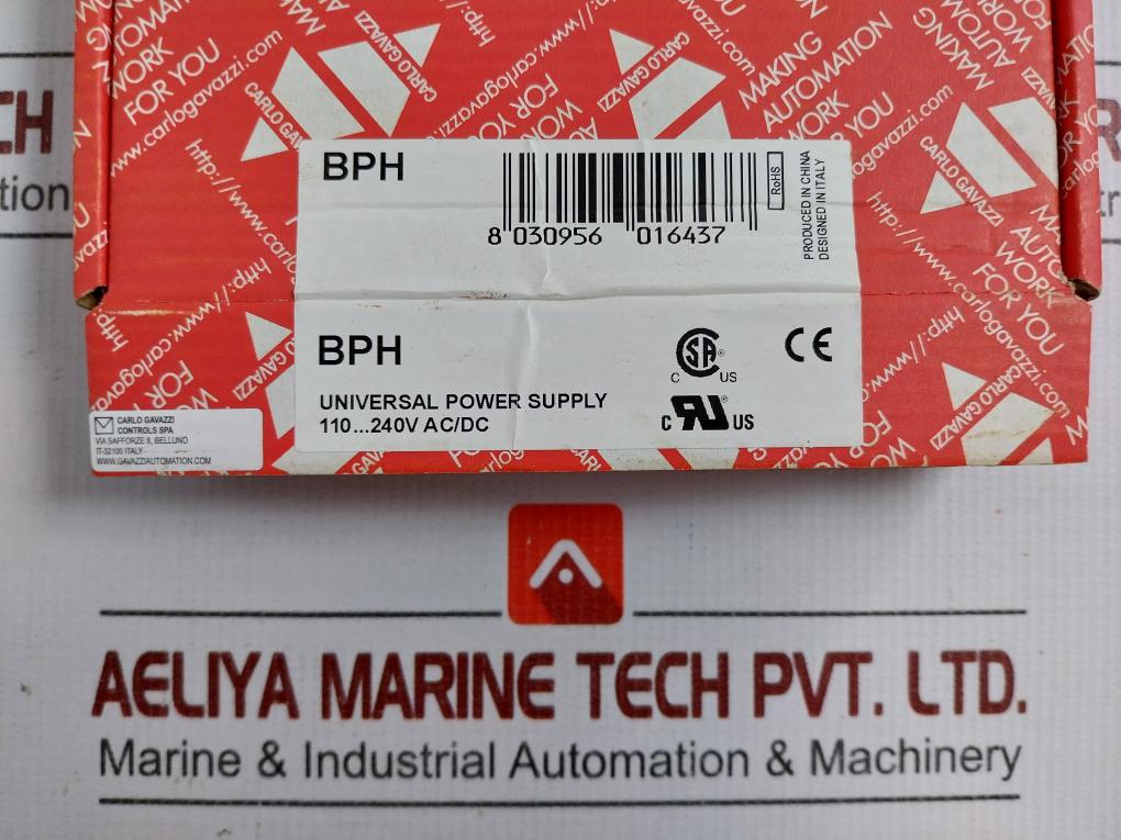 Bph 2-pole Power Supply Module Carlo Gavazzi 110V-240V Ac/Dc