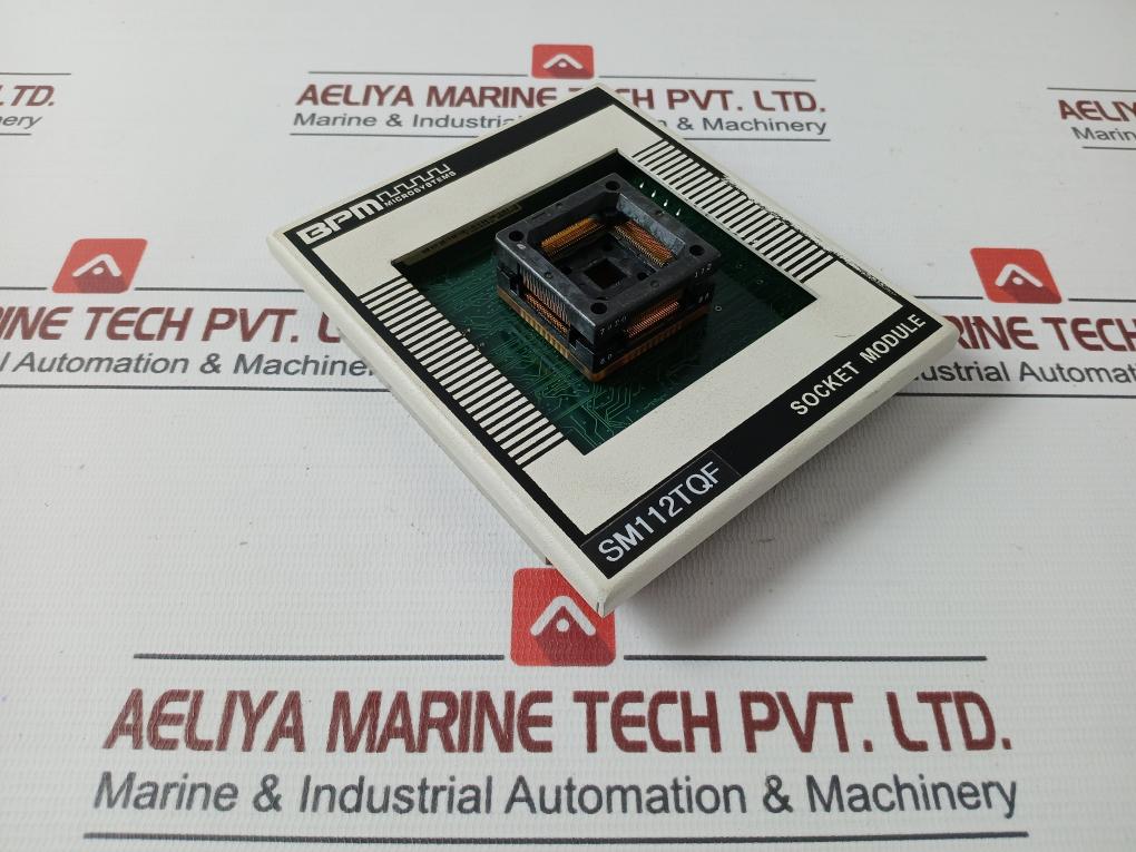 Bpm Sm112Tqf Socket Module Rev. A 94V-0 Revision. B