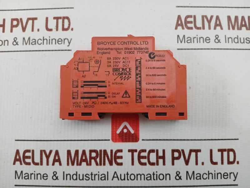 Broyce Control Multi-voltage Timer Relay M1Did