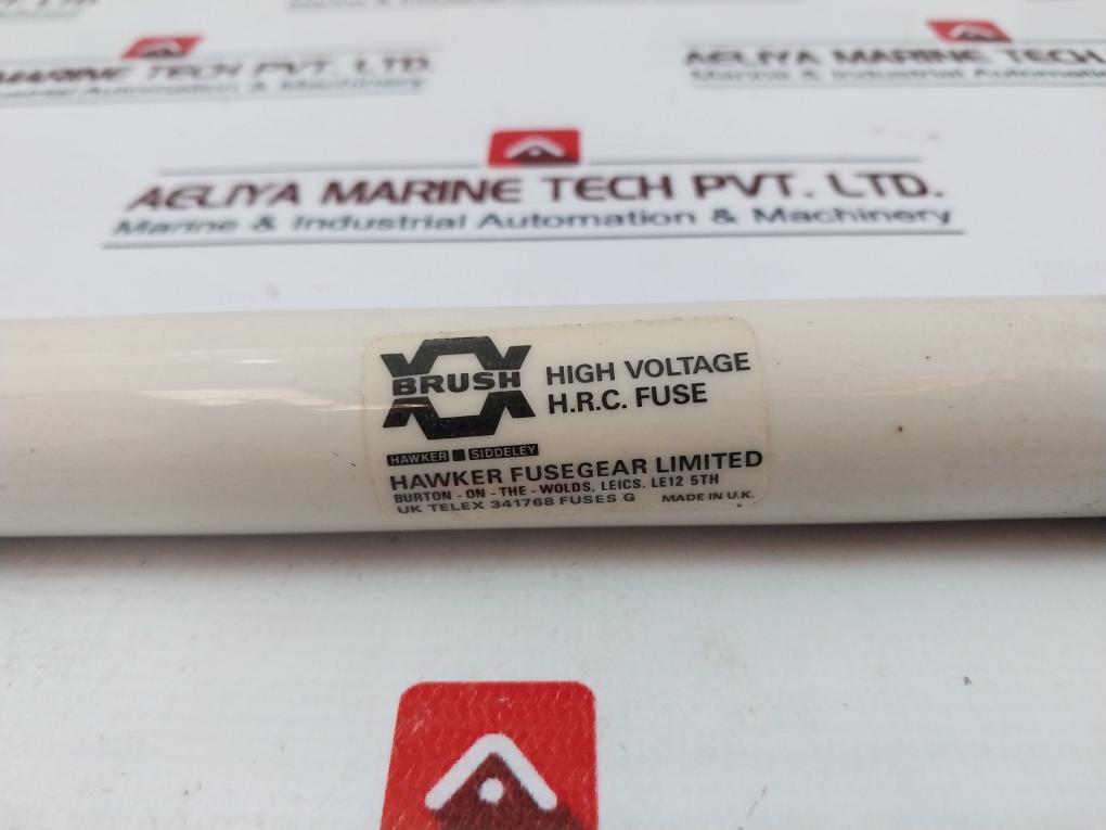 Brush Hawker 341768 High Voltage H.R.C. Fuse 6.6/7.2 kV 3.15A