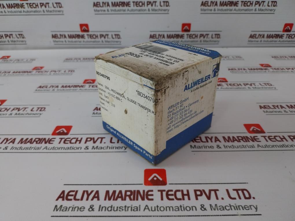 Burgmann 35362 Mechanical Seal Set For Allweiler Pump