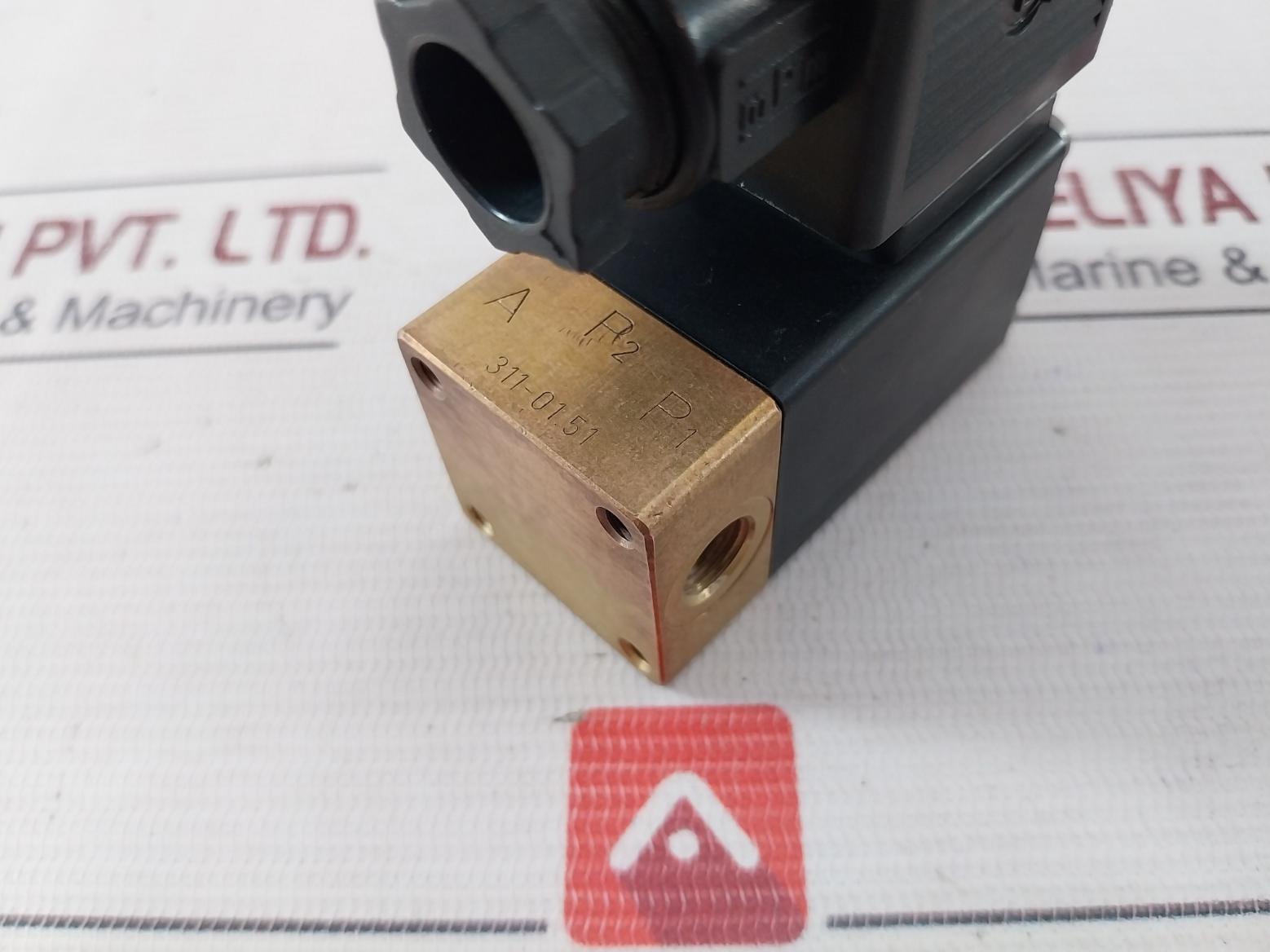 Burkert 0311 E 2,0 Nbr Ms Plunger Solenoid Valve 220-230V 50-60Hz 8W